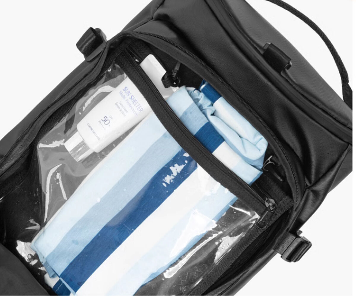 Large Pleated front zip pocket Waterproof Luggage Laptop Backpacks on wheels main image 0
