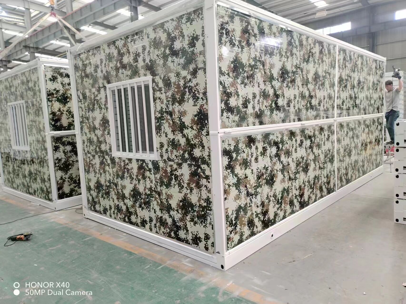 Buy Wholesale China Folding Box House Prefabricated House Container ...