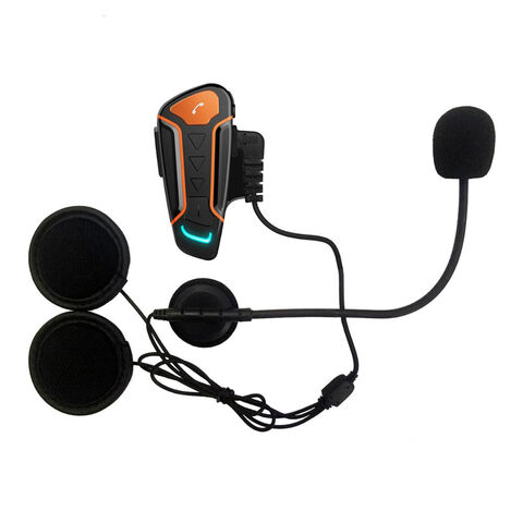 Motorrad Bluetooth Intercom mit langer Standby-Zeit und UKW-Radio, 1000m BT-Walkie-Talkie