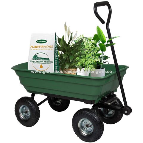 4 WHEEL POLY CART