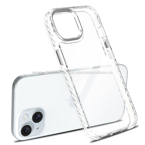 La caja de la PC de la TPE TPU de la Choque-resistencia protege por completo la caja clara del teléfono para el ODM antiarañazos del OEM de la serie iPhone / iPhone14 / iPhone15