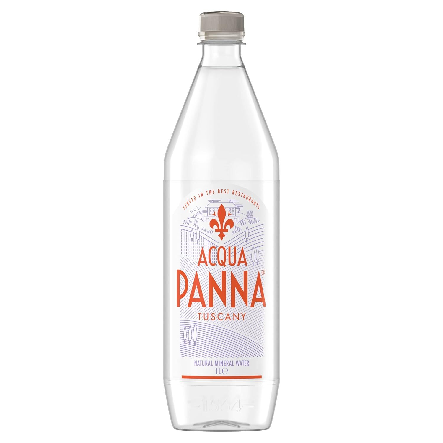 Acqua Panna Natural Spring Water 500ml (16.9oz) Plastic Bottles (pack ...