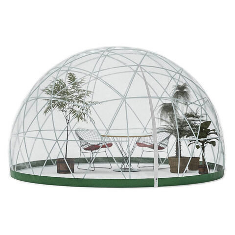 Tente transparente extérieure en forme de bulle et de chambre étoilée, directement du fabricant