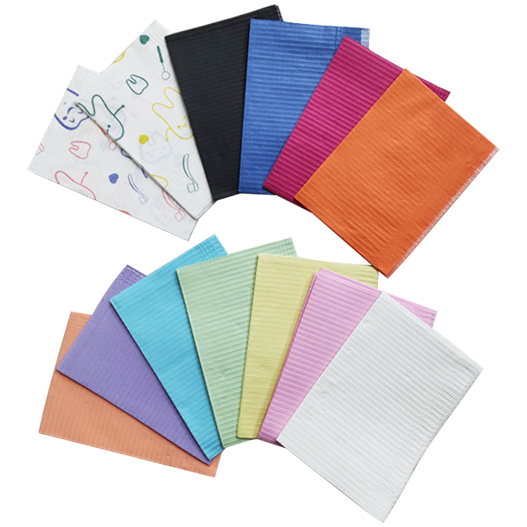 Disposable 3ply Waterproof dental bibs- Dental supplies / Medical consumables/500PCS/CTN dental clinic supplier