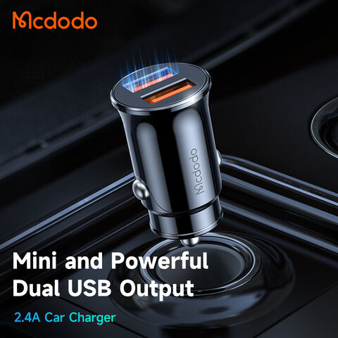 Mcdodo OEM Unterstützung Neu Dual USB Port 12W 2A Auto Ladegerät