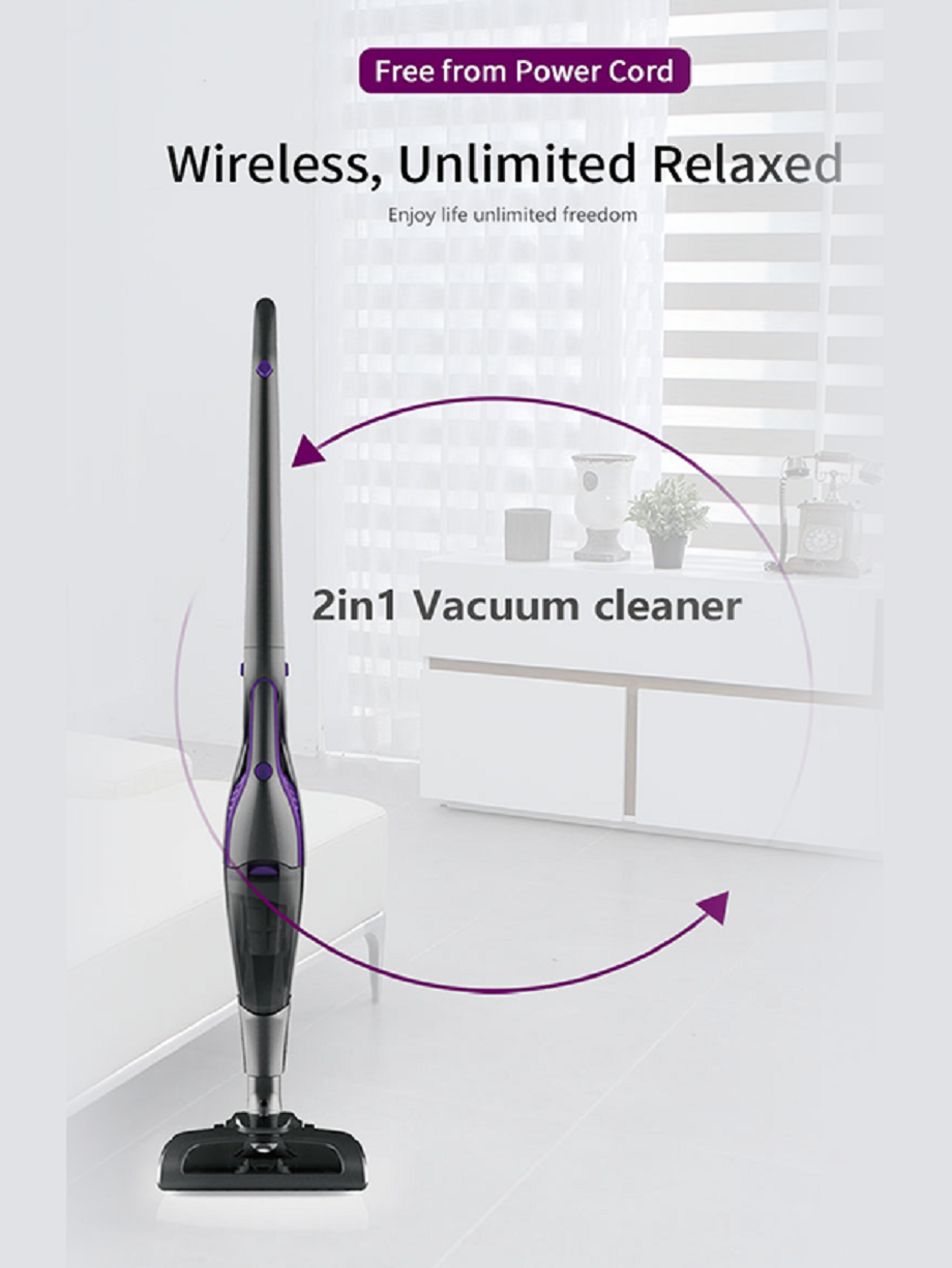 Eap E-rising 2 In 1 Cordless Stick Rechargeable Vacuum Cleaner $35.99 ...