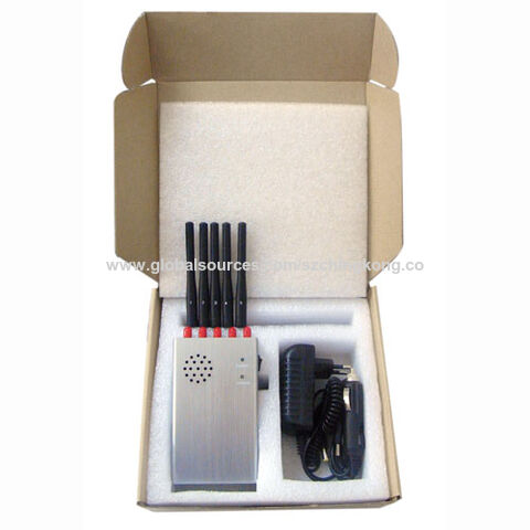 Wireless Spy Camera/Wi-Fi/Bluetooth Jammer with 5 Antenna Portable GPS GLONASS L1 L2 L3 L4 L5 Jammer