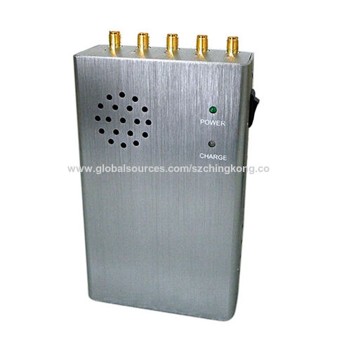 Wireless Spy Camera/Wi-Fi/Bluetooth Jammer with 5 Antenna Portable GPS GLONASS L1 L2 L3 L4 L5 Jammer