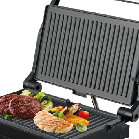 Grill à Panini en Gros, Appareil à Sandwich Gourmet avec Plaques Antiadhésives, Ouverture à 180 Degrés pour S'adapter à Tout Type ou Taille d'Aliment