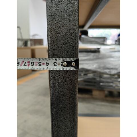 Hochbelastbares, pulverbeschichtetes Display-Regal für den Einsatz in verschiedenen Umgebungen mit erhöhter Tragfähigkeit und langlebiger Hammerschlag-Oberfläche