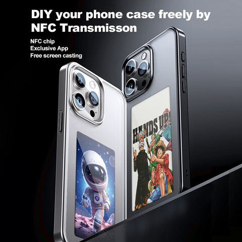 2024 Trending New Tech Phone Case Ink Screen Projection Nfc