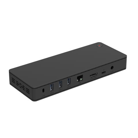 محطة إرساء Thunderbolt 3 4K مع نوع C مع مصادقة Intel الرسمية ودعم توصيل الطاقة