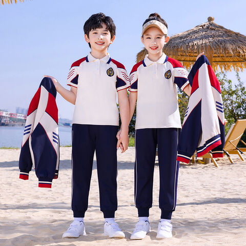 Prix d'usine et échantillon gratuit pour uniformes scolaires personnalisés : survêtements, chemises scolaires, écussons d'uniformes scolaires, magasin d'uniformes scolaires