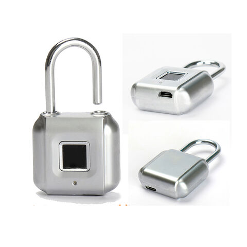 Biometric Candados Inteligente Fingerprint Smart Pad Lock Seguridad  Electronic Fingerprint Padlocks, Smart Padlock, Bluetooth Padlock - Buy  China Wholesale Padlock With Fingerprint $11.5