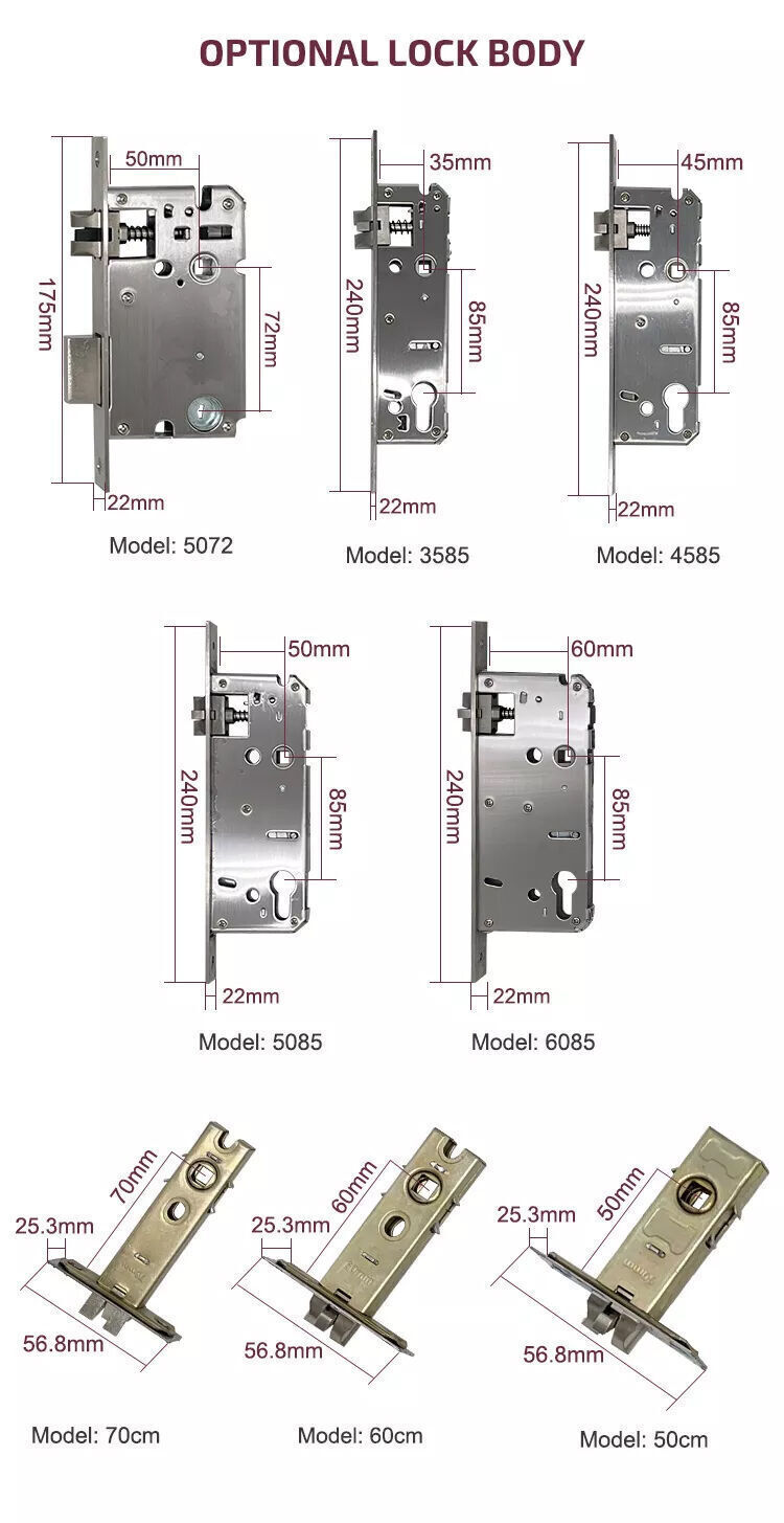 Buy Wholesale China App Home Cylinder 5050 Mortise Smart Electronic ...