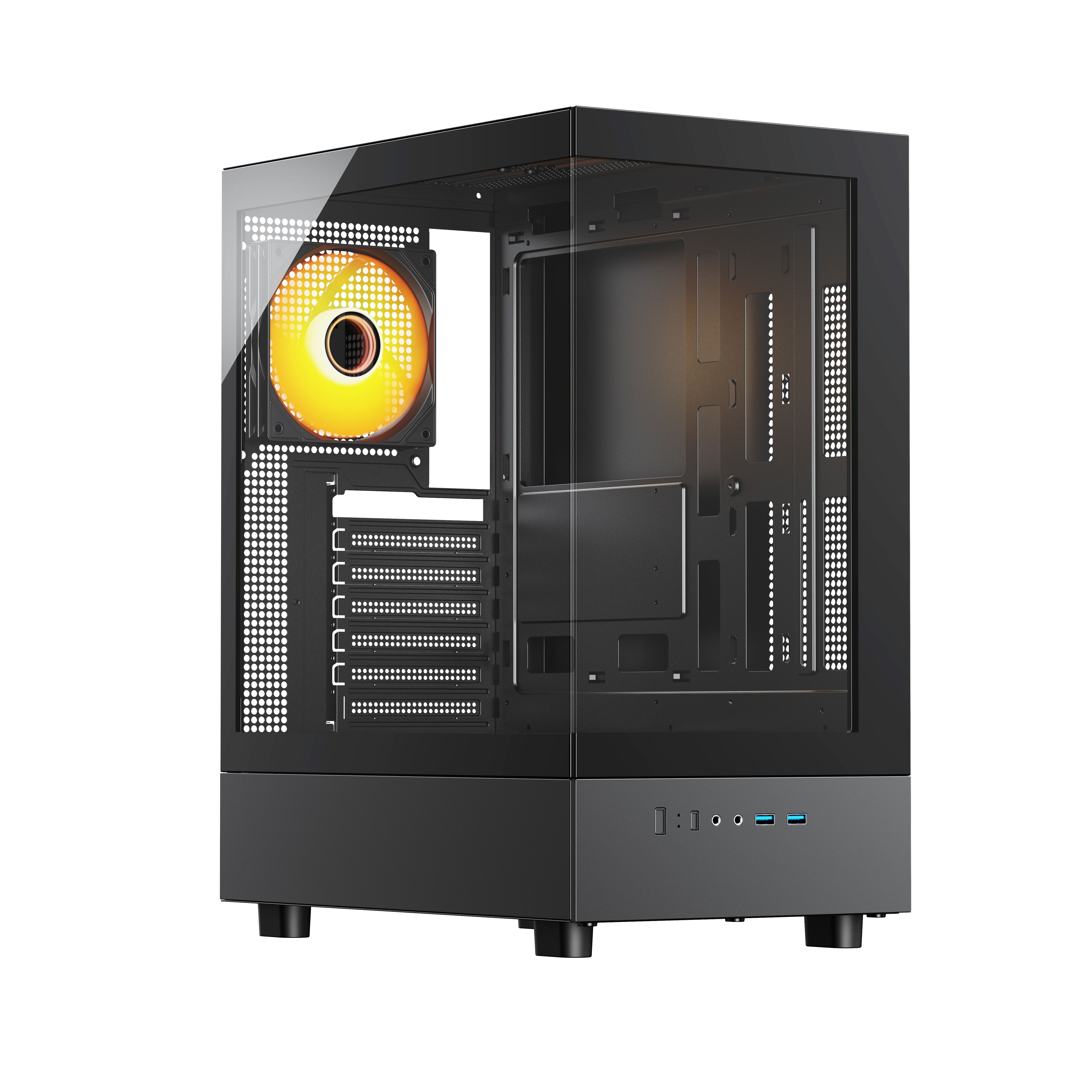 Atat Computer Case Tecnomall P20 Hot Selling Popular Design Atx Computer Case Pc Gaming ...