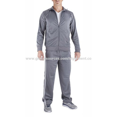 Buy Wholesale China 100% Polyester Sports Tracksuits For Men In