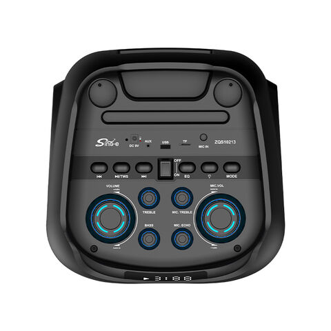 Zqs10213 Wireless Bass Sound 60w Power Dural 10 Inch Speaker