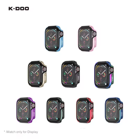 KZDOO Defender Schutzhülle für Apple Watch Ultra 49mm, Aluminium Metall Bumper, stoßfest