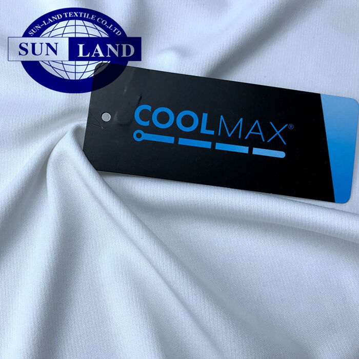 Dri Fit Coolmax Lining Clothing 100 Polyester Single Jersey Fabric