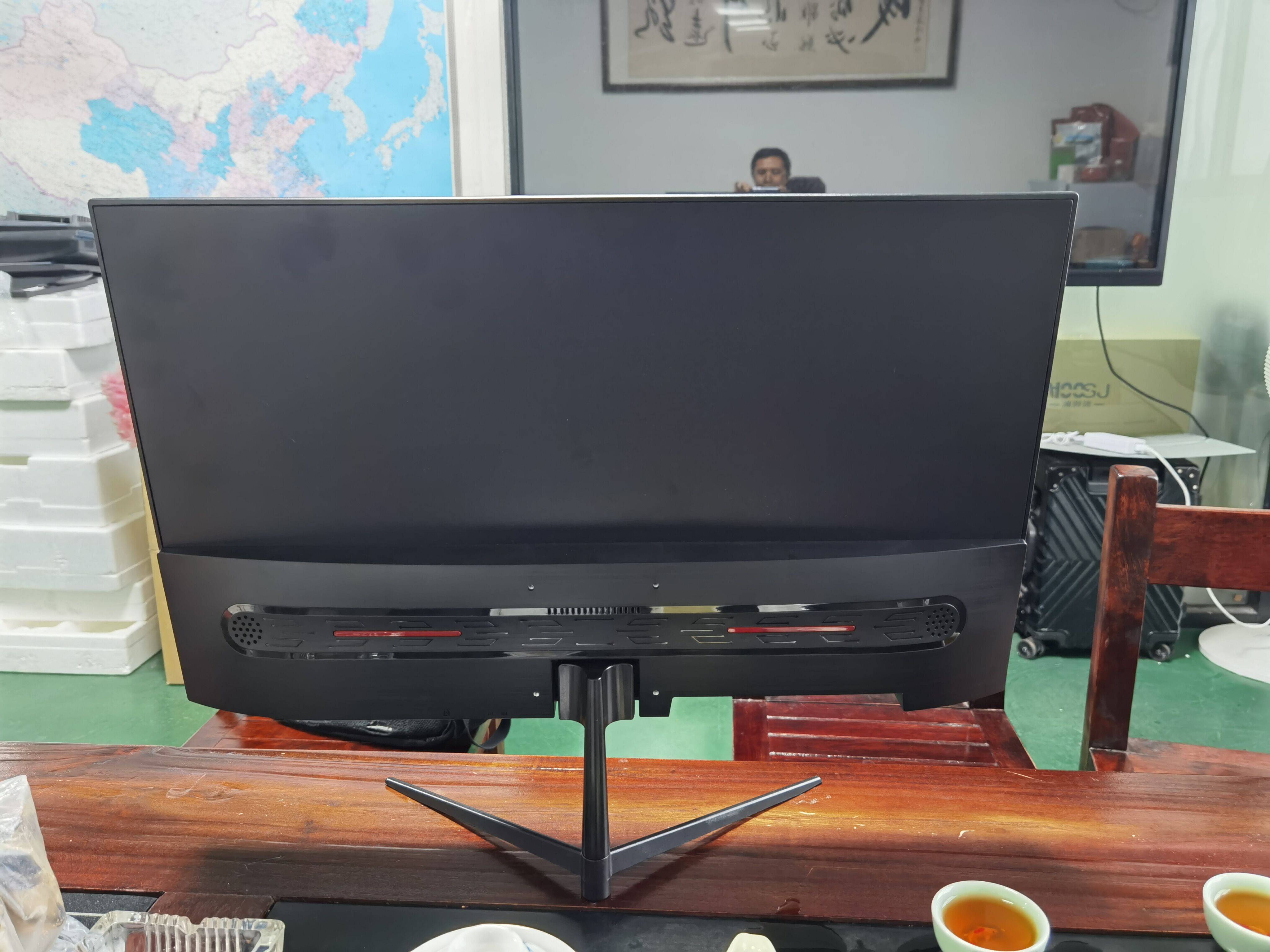 Frameless Lcd Led Monitor 23.8 Inch 1920x1080 Ips Display Screen ...