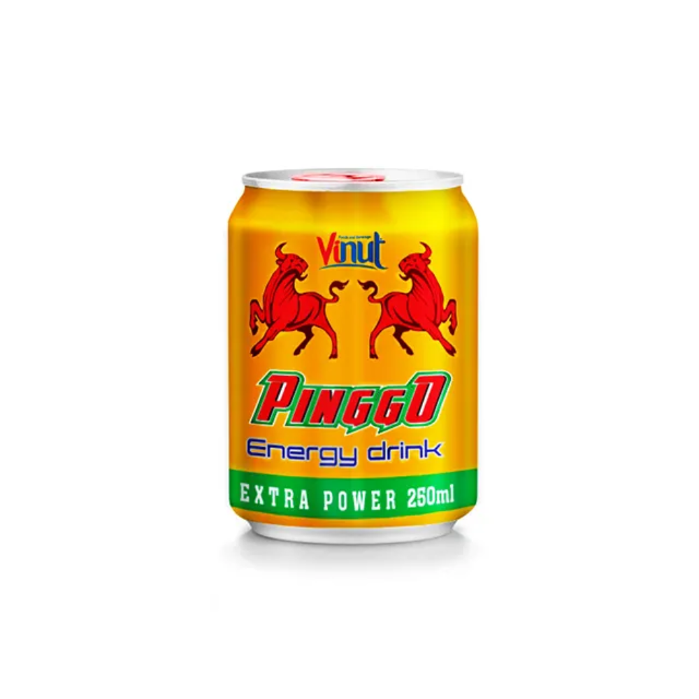 250ml Can Vinut Pinggo Bull Energy Drink Extra Power Free Sample ...