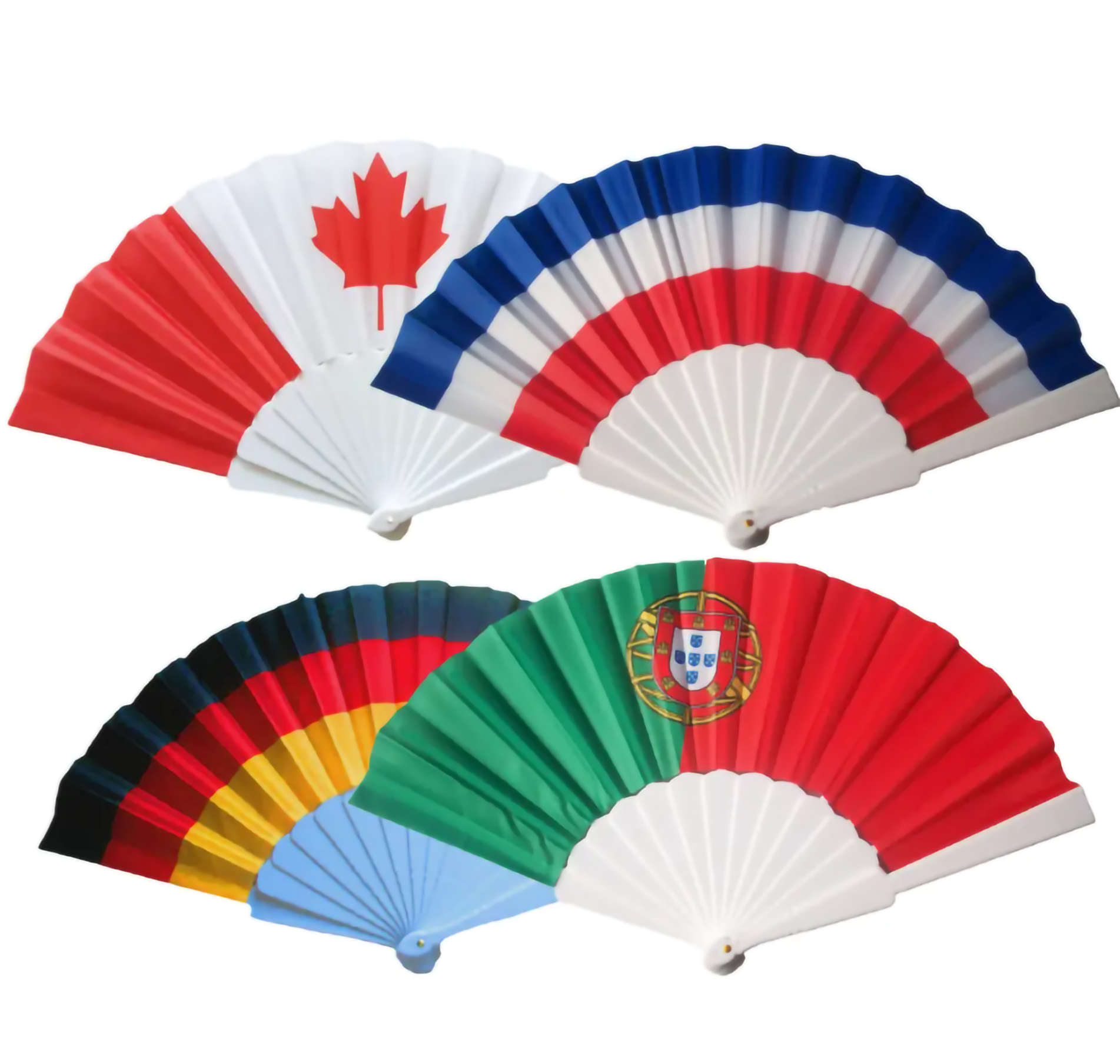 Custom Promotional Folding Hand Fans Plastic Handle - Expore China ...