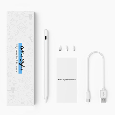 Caneta Stylus Ativa Compatível com Ecrãs Tácteis iOS e Android