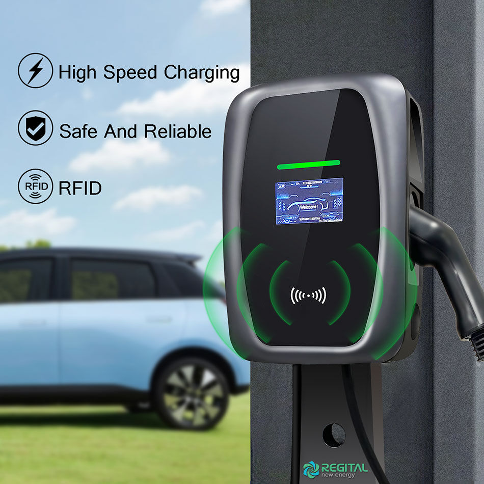 New Home Use Smart App Control Ev Charger 7kw 32a Wallbox 22kw Fast ...