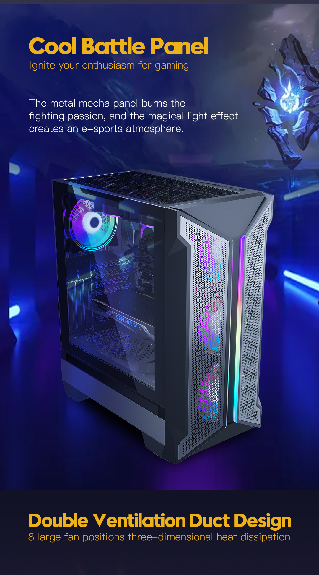 Bulk Buy China Wholesale Computer Box Matx Gaming Computer Case Oem Odm ...