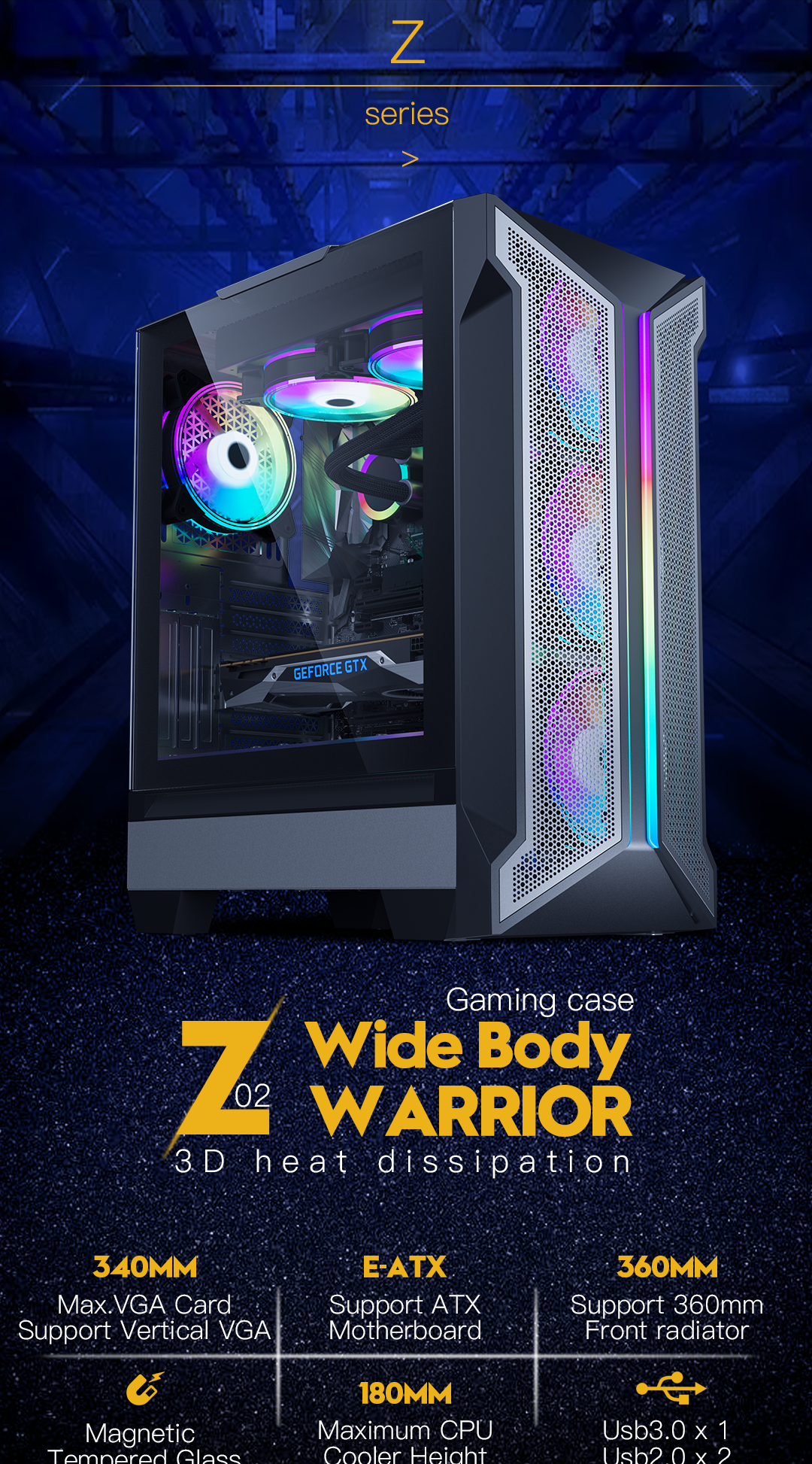 Bulk Buy China Wholesale Computer Box Matx Gaming Computer Case Oem Odm ...