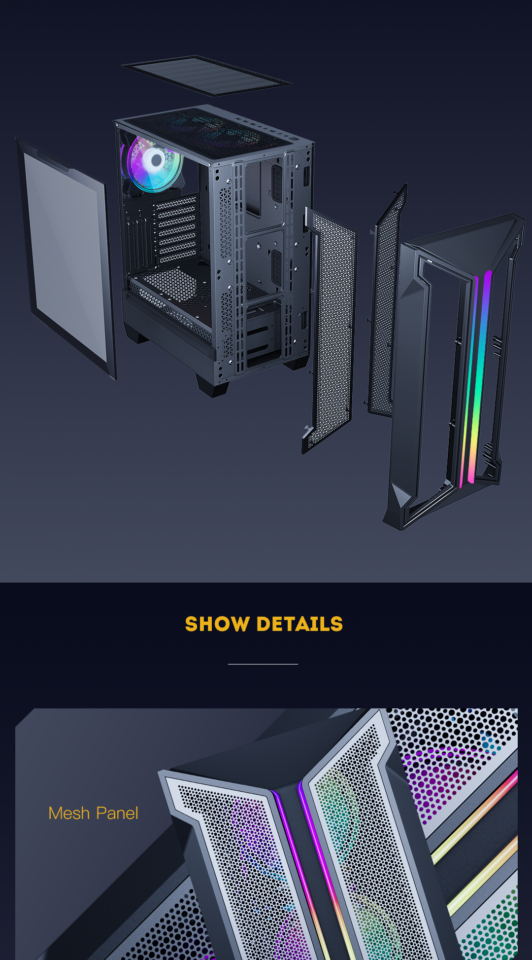 System Box Case Bulk Buy China Wholesale Computer Box Matx Gaming Computer Case Oem Odm ...