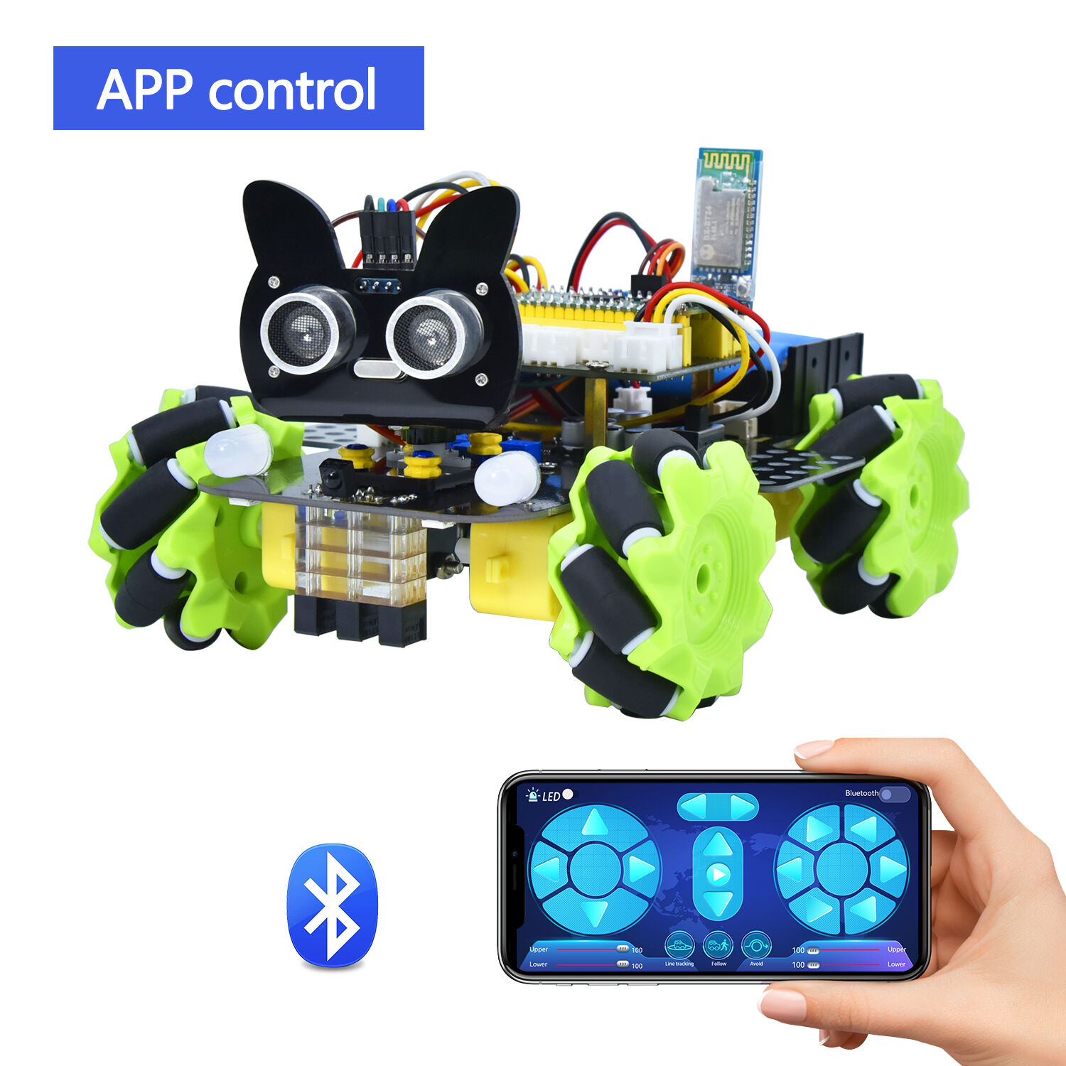 Keyestudio Raspberry Pi Pico 4wd Mecanum Robot Diy Smart Raspberry Pi ...