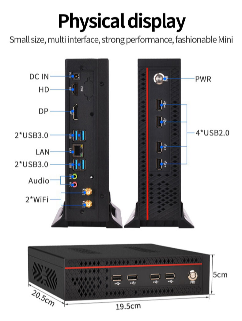 Bulk Buy China Wholesale Business Mini Pc Core I3 12100/i5 12400 High ...