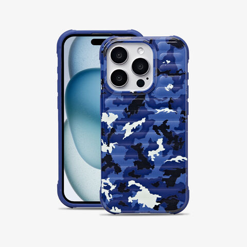 Caja del teléfono de la maleta del estilo del camuflaje