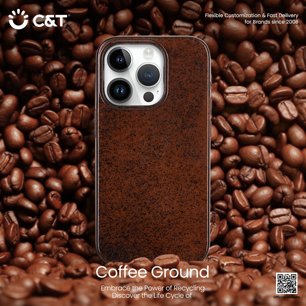 Bulk Buy China Wholesale Coffee Grounds Phone Case from