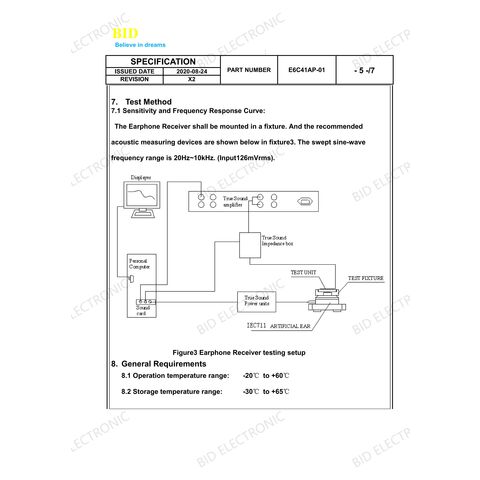Haut-parleur brut micro musique 2-5MW 16 Ohms