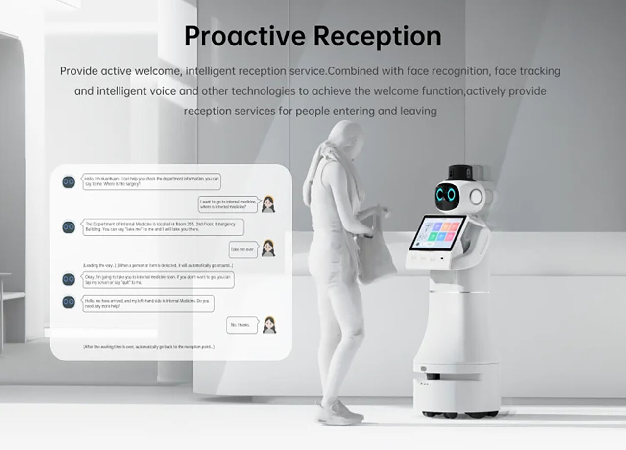 Automatic Monitoring And Patrol Robots, Patrol Reception Services ...