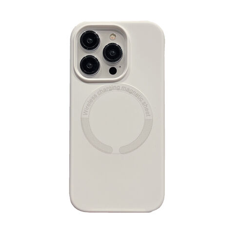 Magnetische MagSafe-Hülle für iPhone 15, Flüssigsilikonhülle, MagSafe OEM ODM Flüssigsilikonhülle