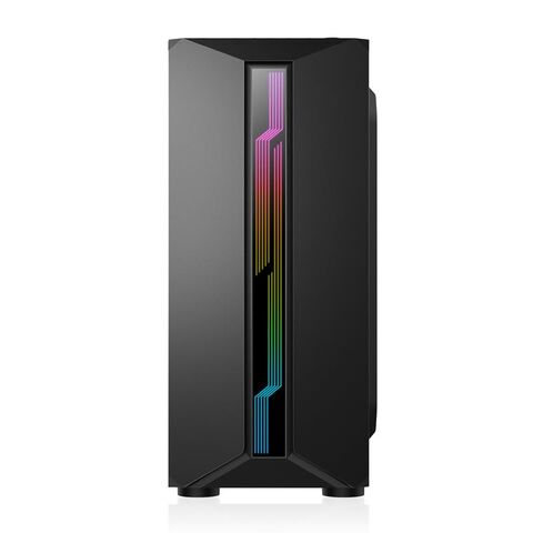 Caja de PC Gaming ATX para Juegos con Ventiladores RGB - Gabinete de Computadora de Escritorio