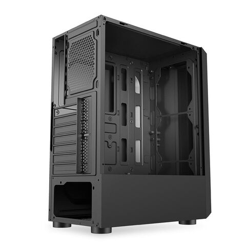 Caja de PC Gaming ATX para Juegos con Ventiladores RGB - Gabinete de Computadora de Escritorio