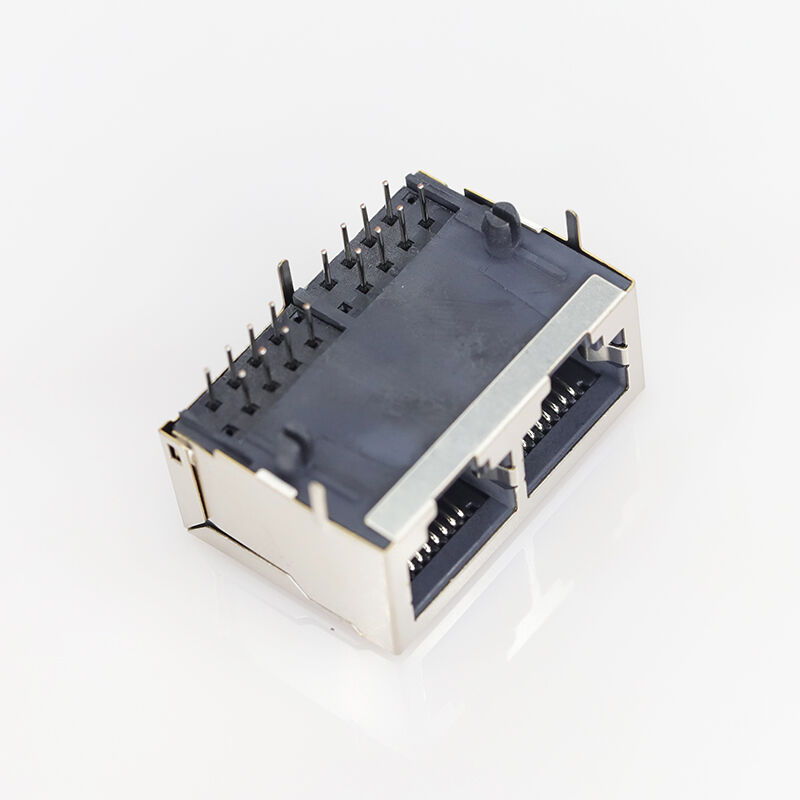 Factory Direct High Quality China Wholesale Rj45 Network Port 8p8c 1*2 ...
