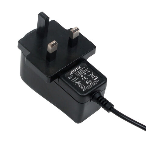 UKCA UL CE listed adapter 9v 12v 24v 1a 1.5a 2a 3a 5a dc power adaptor european US wall model ac to dc switching power supply