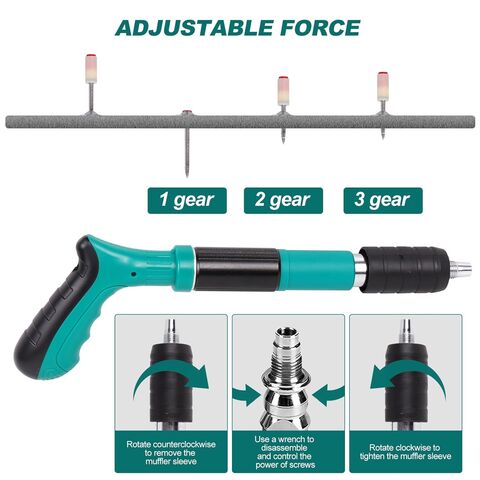 Ananke Tools Mini Pistolet de Scellement Portable, Dispositif de Rainurage de Fil d'Ancrage Mural