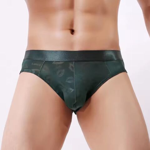 Atmungsaktive, weiche Herren-Slips mit individuellem Logo, schnell trocknende Herren-Boxershorts mit niedrigem Bund im Großhandel
