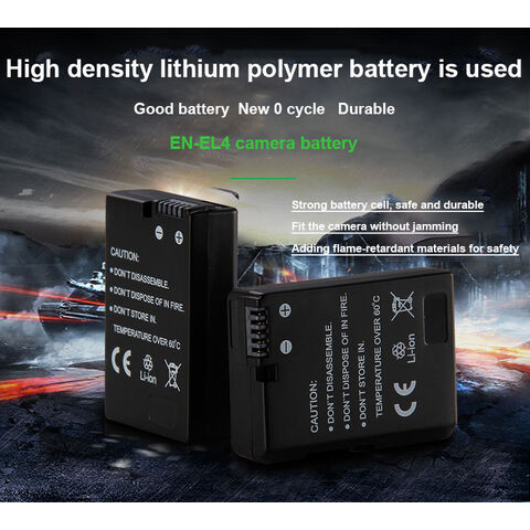 PUJIMAX NIK Kamera D3200 Akkus 7.4V EN-EL14 1030MAH Lithium Batterie für NIK Kamera D3100 D3200 D5100 P7100 D5500 DF