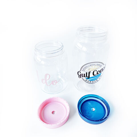 Vaso de plástico nuevo con pajita para beber, directo de fábrica