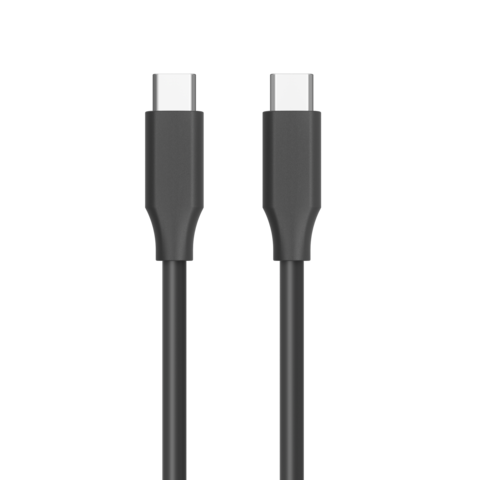 PUJIMAX Câble USB-C vers USB-C 100W 4K 60Hz avec Chipset E-Mark Mâle à Mâle Câble USB 3.1 Transmission Rapide Câble USB C
