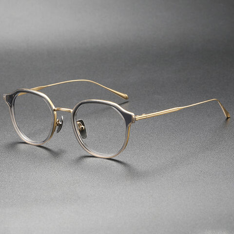 Óculos ópticos retrô grande para homens e mulheres, óculos de
