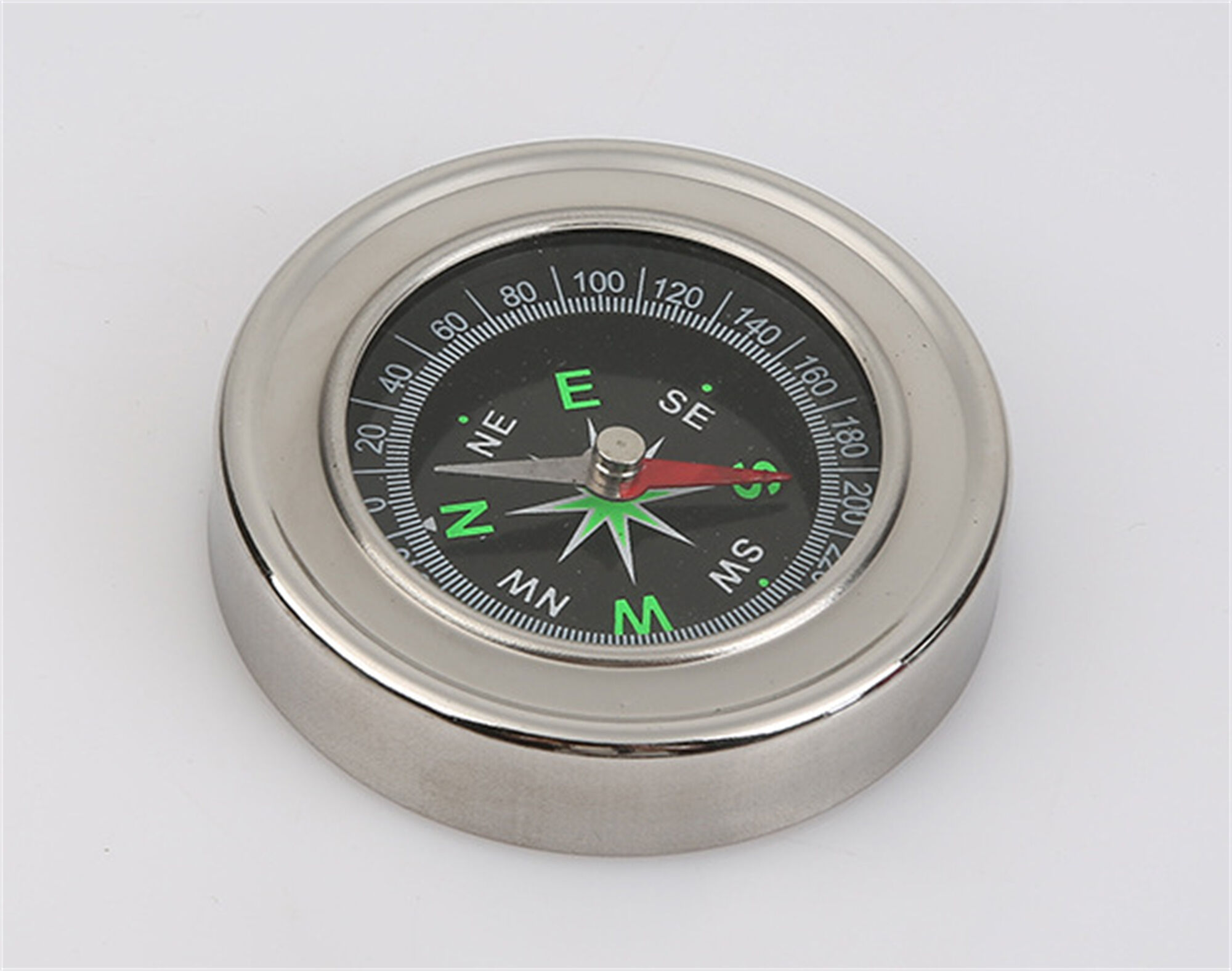 Compass In English 60mm Metal Stainless Steel Chinese Multifunctional English And Chinese ...